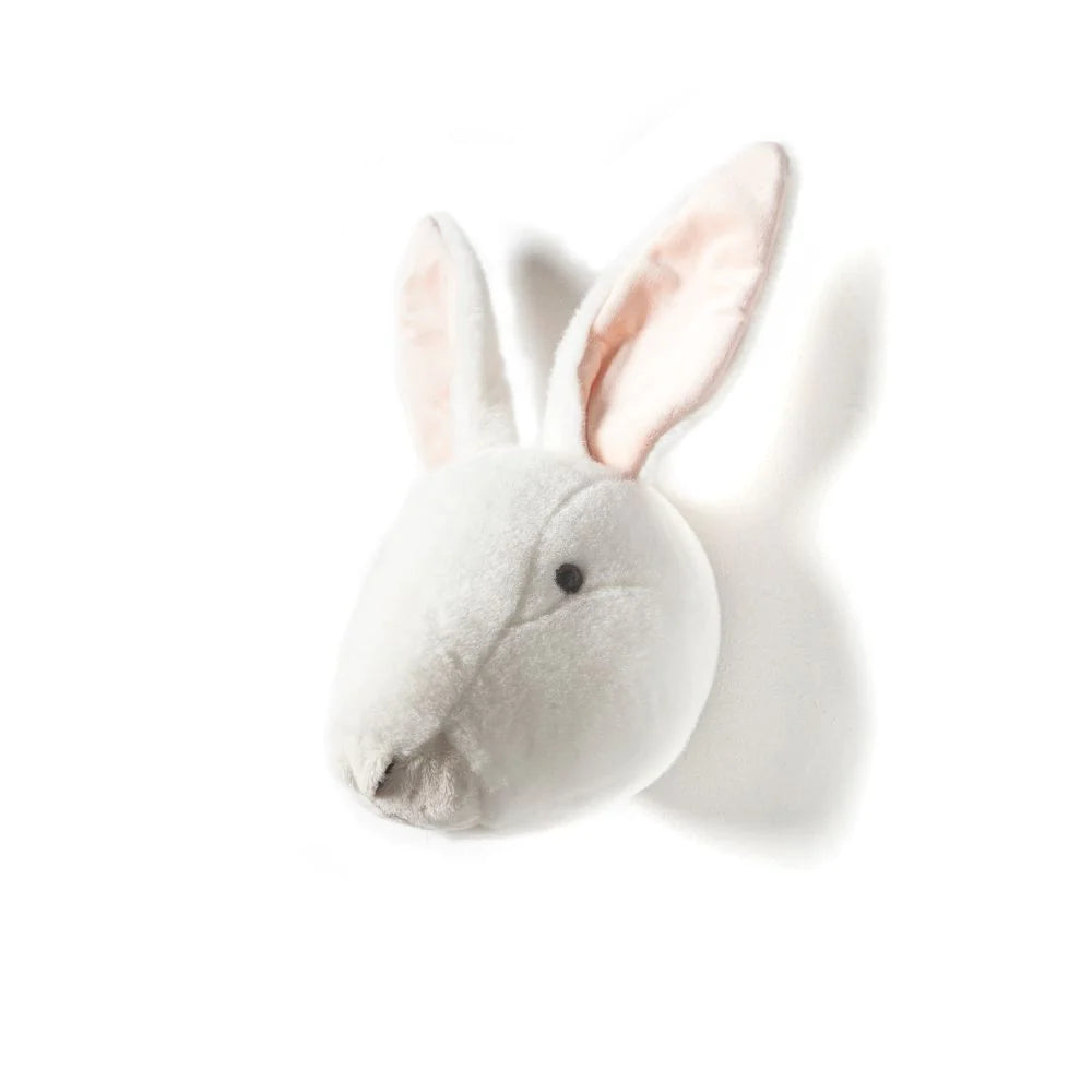 Head Rabbit White Alice