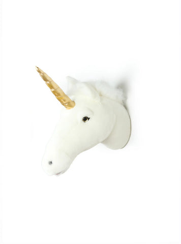 Head White Unicorn Claire