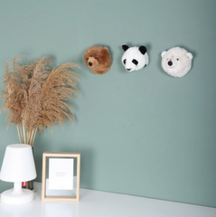 Bear box: set of 3 small heads (b.bear/panda/w.bear) w/box