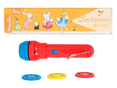 Display box of 10 asstd Storybook Torches The Big Family - Moulin Roty