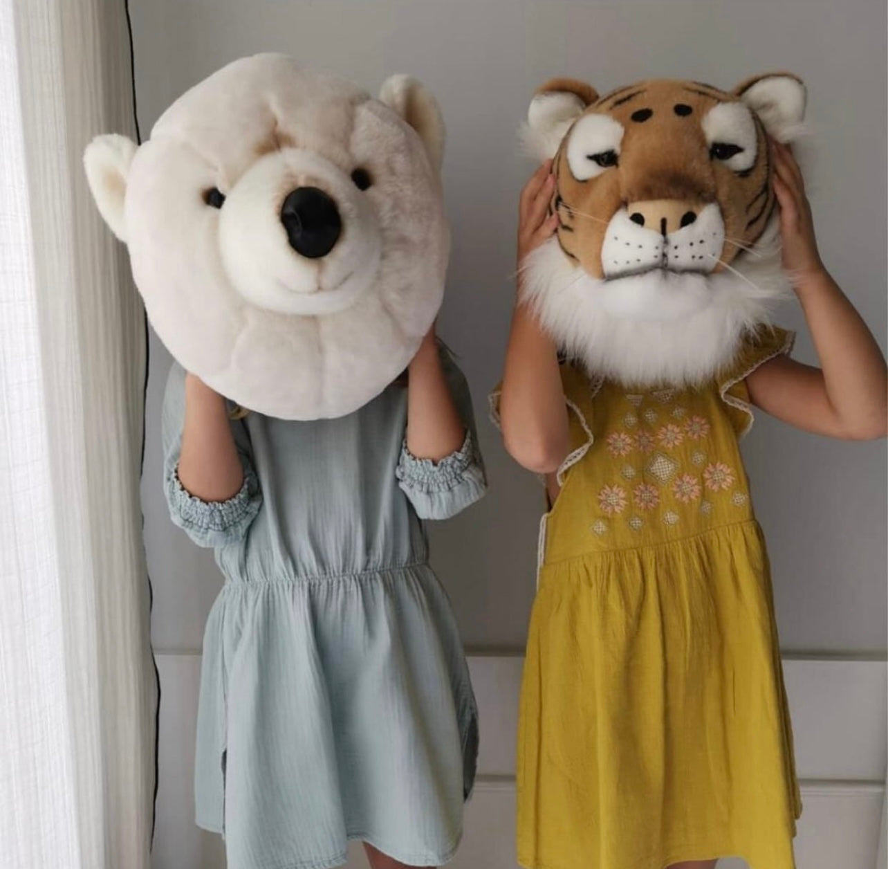 Head Bear White Basile