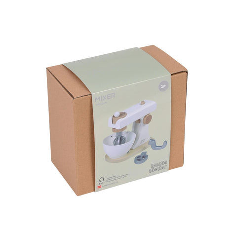 MIXER W/ACCESSORIES, WHITE