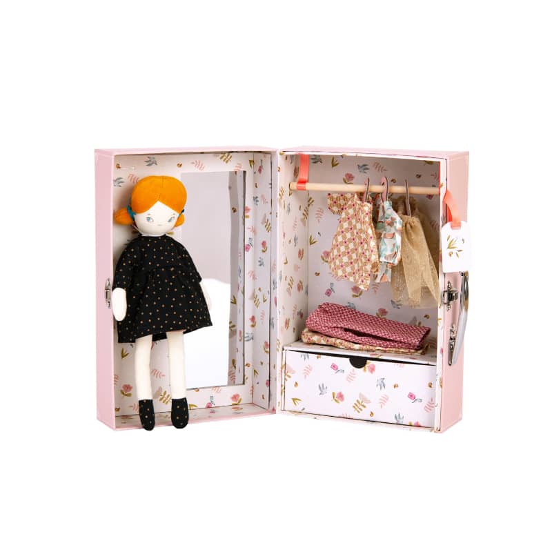 Suitcase - Blanche’s Wardrobe - Doll - Moulin Roty