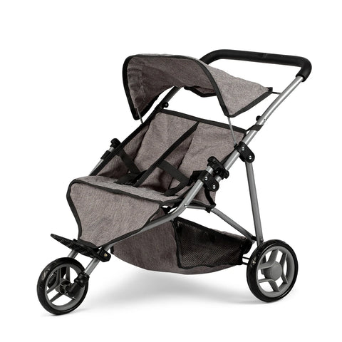 TWIN BUGGY, GREY