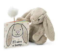 If I Were A Bunny Book (Beige)