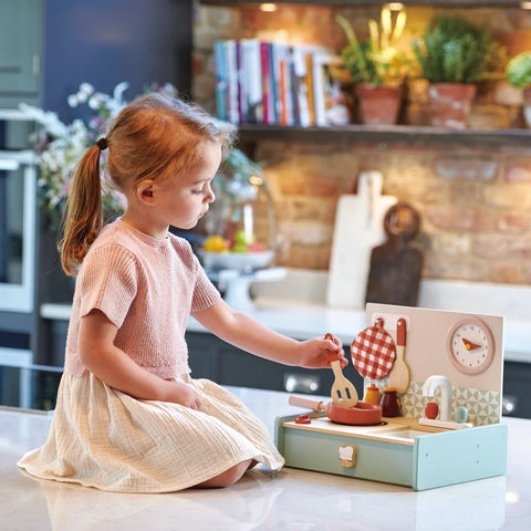 Cocineta de madera mini chef