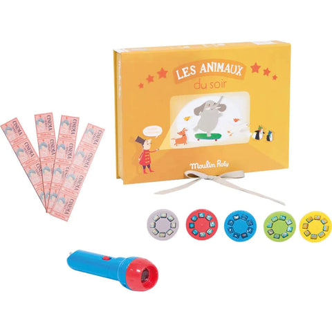 Story Telling Cinema Box Animals Theme - Moulin Roty